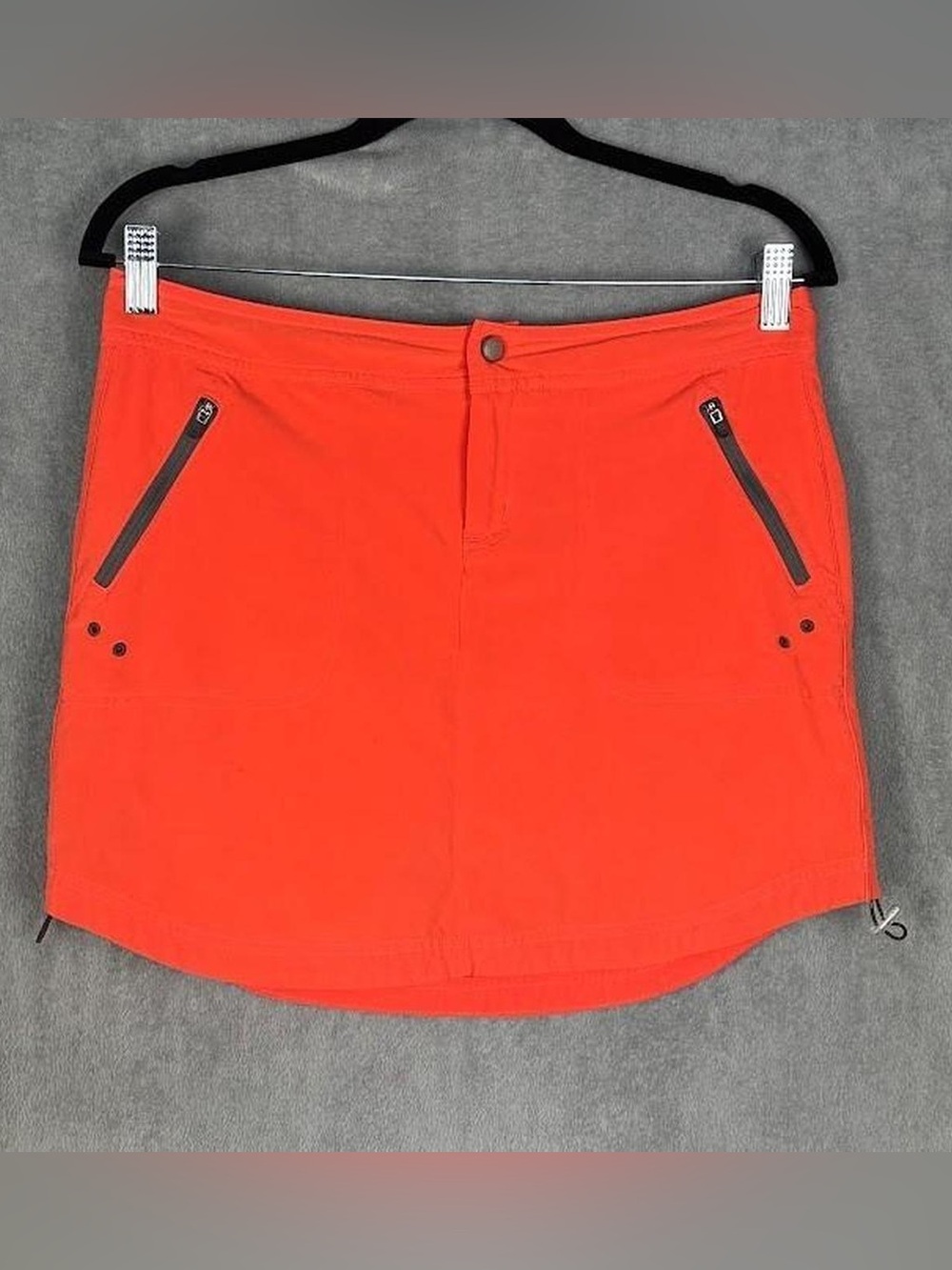 Title Nine Rogue Quick-Dry Hiking Skort Coral Orange Size 4 UPF 50+